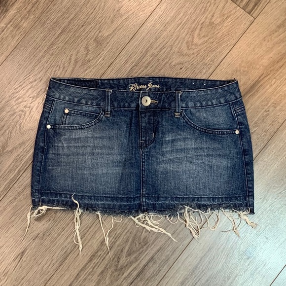 Guess Dresses & Skirts - GUESS Denim Mini-skirt 31/13
